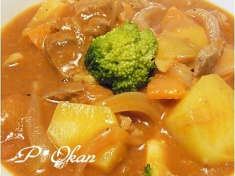 ヘルシー♪ラム肉のトマト煮